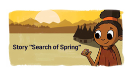 آموزش "Story "Search of Spring